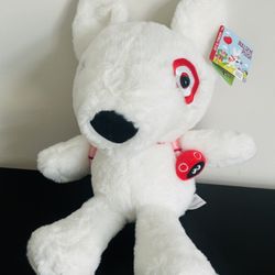 New!Target  10inch  Bulleye  plush dog