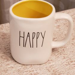 Rae Dunn" HAPPY " Mug.