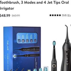 Electric toothbrush  And Flosser