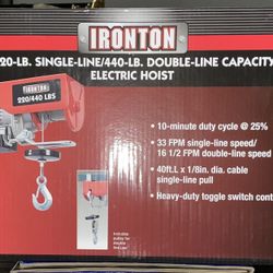 Great Deal On Electric Hoist