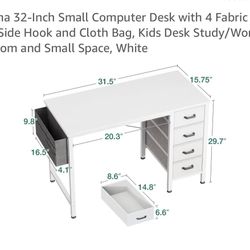 32 Inch Computer Desk 