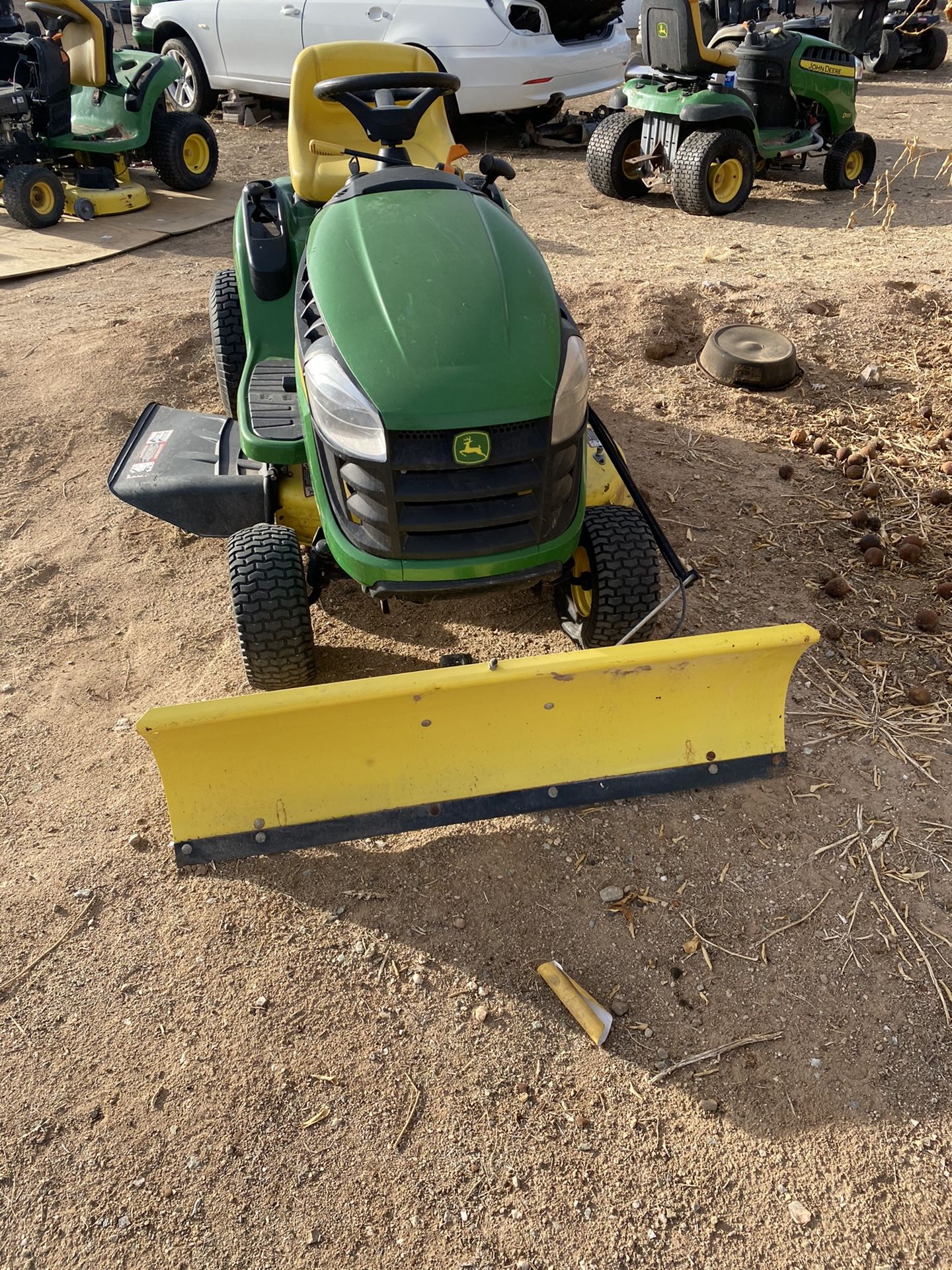 John Deere Riding Mower Snow Plow Blade