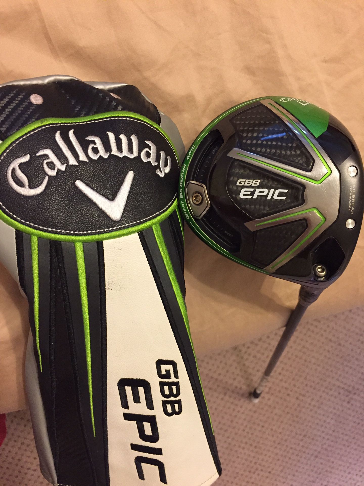 Callaway 2017 GBB Epic Driver - Fujikura Pro 62 Green Stiff Graphite
