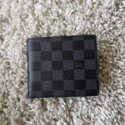 Mens Checker Wallet