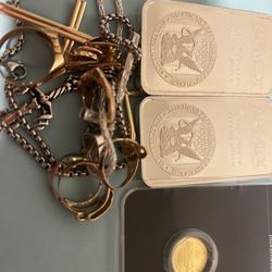 Gold and Fine silver