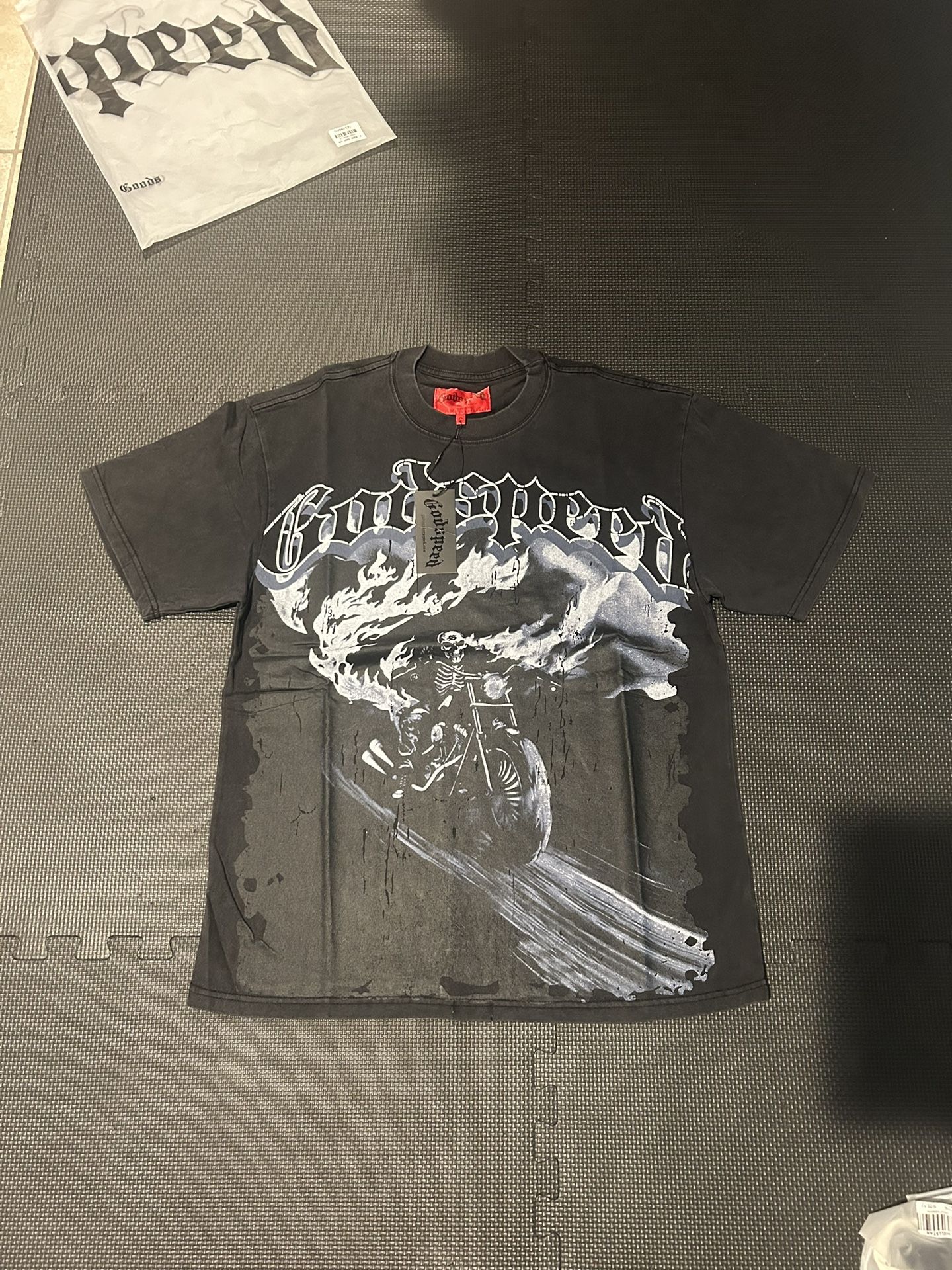 Godspeed Tee (black/grey)(Small)