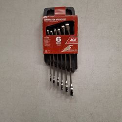 Combination Wrench Set 6 pc