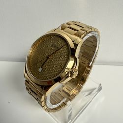 Gucci Men's G-Timeless Gold Tone Quartz Swiss Watch 38MM. - YA126461