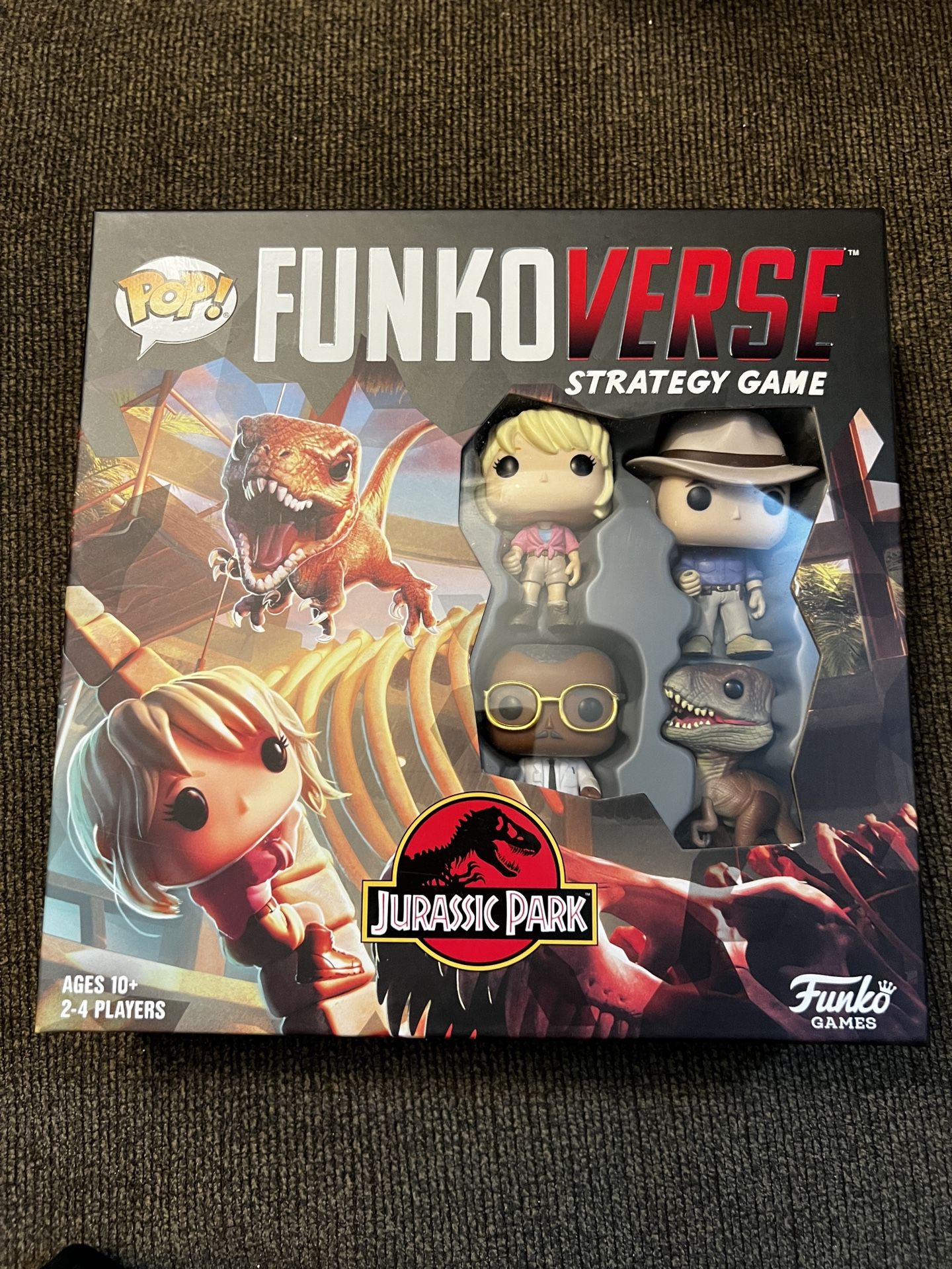 Funkoverse Strategy Game Jurassic Park New 