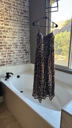 Cheetah dress size xs