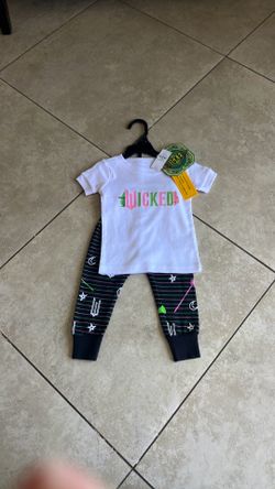 Wicked 2 Piece Pajamas, Size 12-18 Months, 18-24 Months, 2t