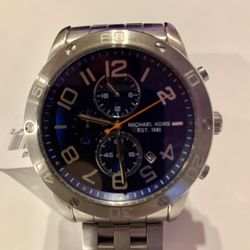 Michael Kors Chronograph Stainless Steel Watch Brand New
