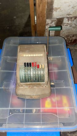 vintage Speedrite 900 Check Writer made by the Hall-Welter Co