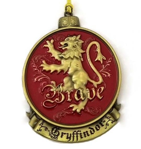 Universal Studios The Wizarding World Of Harry Potter Gryffindor Brave Ornament