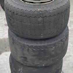 Used Golf Cart Tires With Wheels