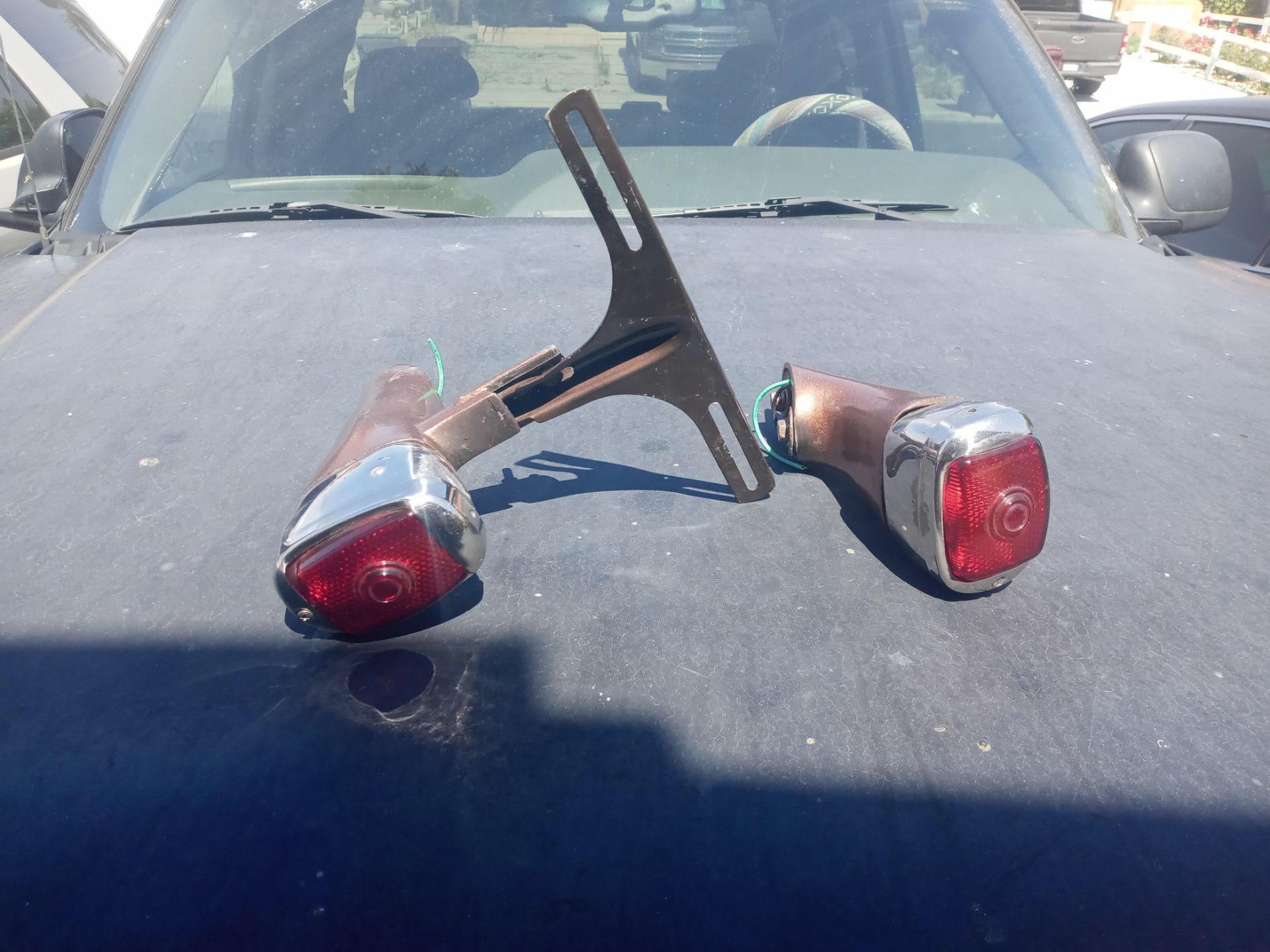38 Chevy 37 set of two taillights left side and the right side