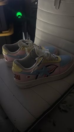Bathing Ape Bape Sta OS "Shark Face - Pink"