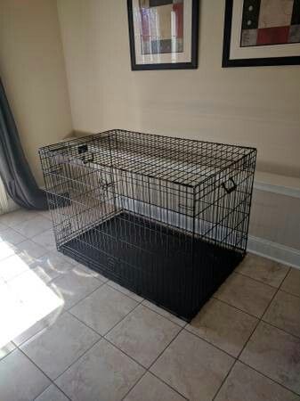 Large Dog Crate Kennel 42" Like New