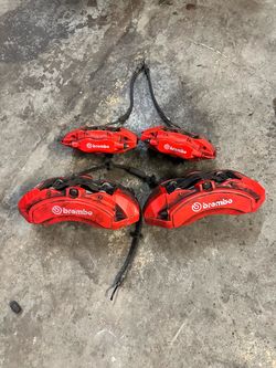 Challenger brakes calipers & Rotors