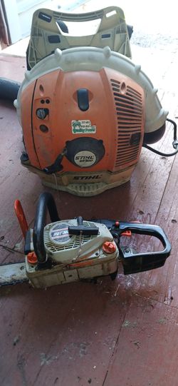 Echo Chain Saw&Sthil Back Pack Blower
