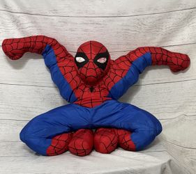 Rare Pillowtime Pals 2002 Marvel Spider-Man 22” inch Plush Toy