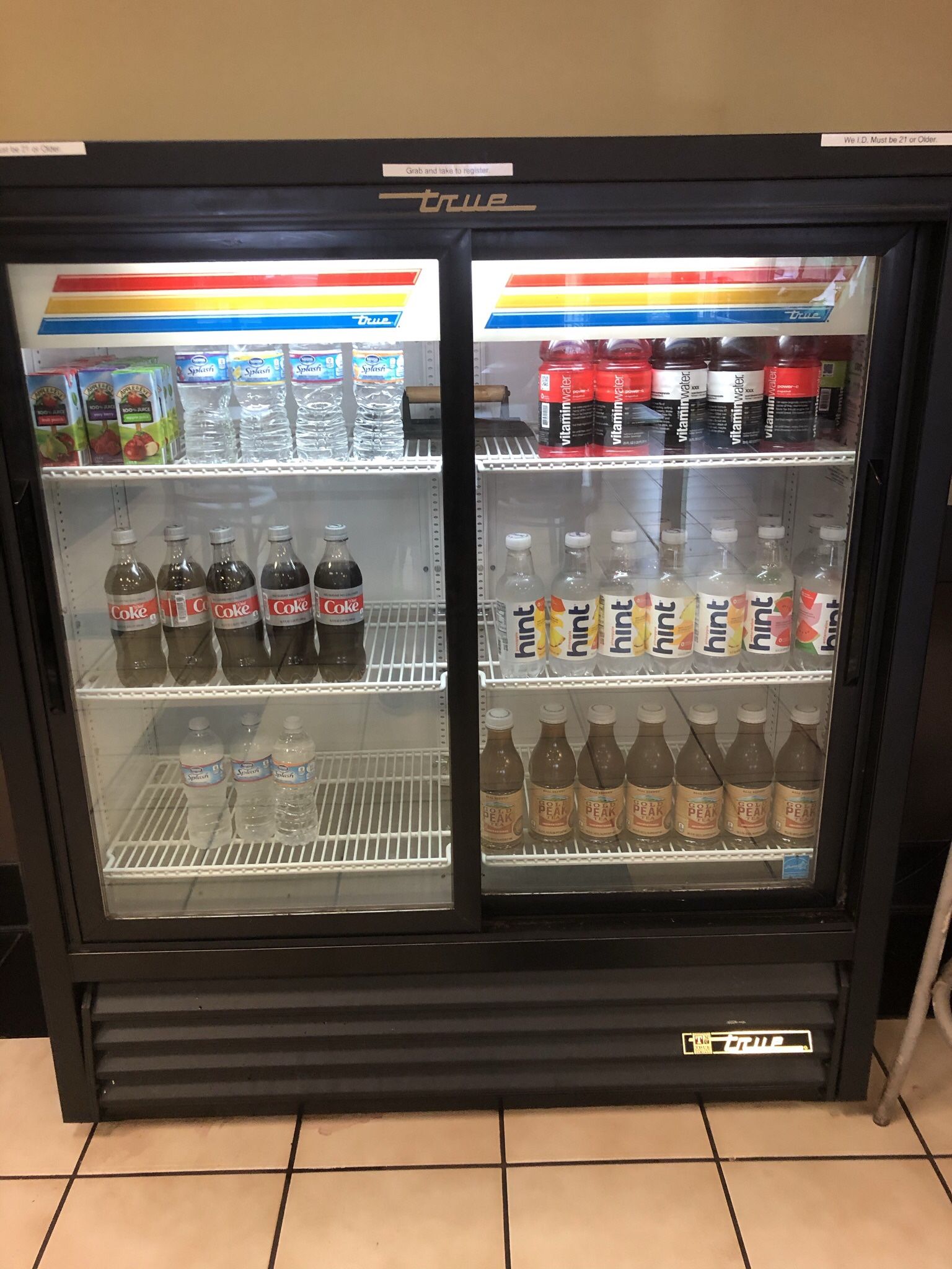 True - Sliding Door Refrigerated Case