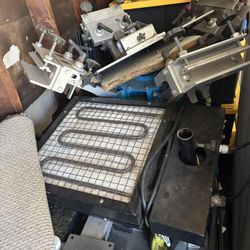 4 Color Silk Screening Machine 