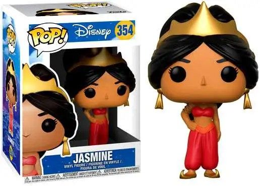 NEW Funko POP! Jasmine 354 (red) Disney Aladdin Princess Jasmine