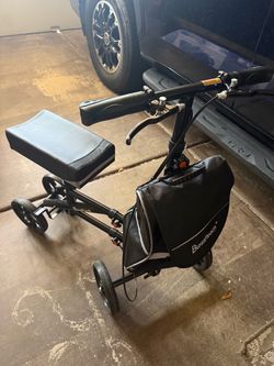 Brand new folding, adjustable knee scooter. Pick up 59 ave and 101. First come first served.