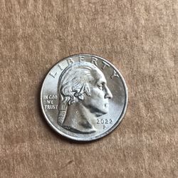 Wilma Mankiller 2022 Quarter “In Cod We Trust” Error - Rare Quarter