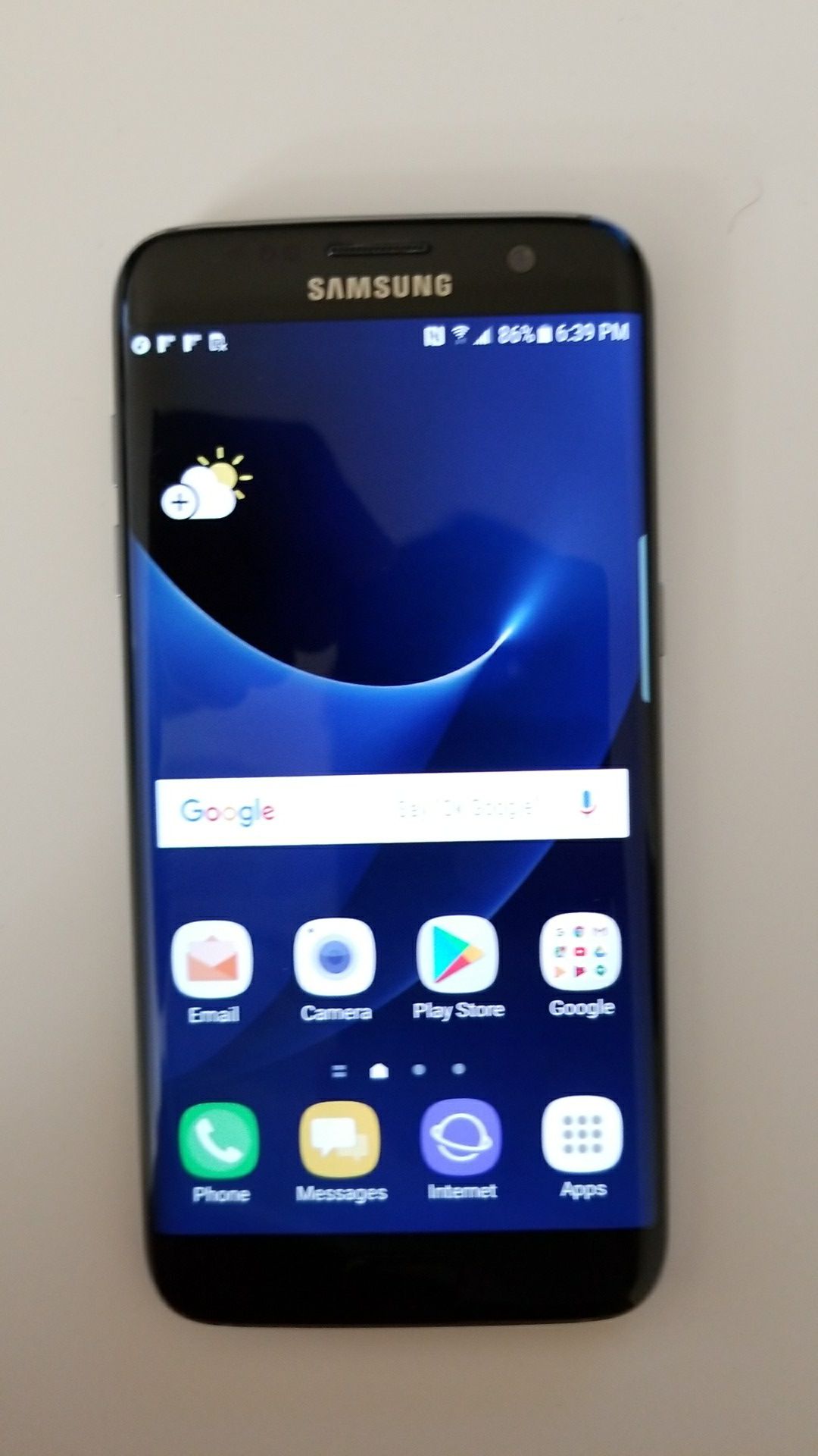 Samsung galaxy S7 Edge Black 32gb