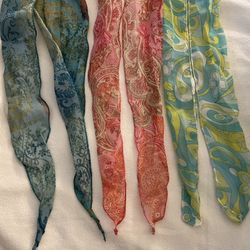 Neck Tie Scarves 3)