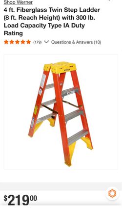 Ladder 4ft WERNER