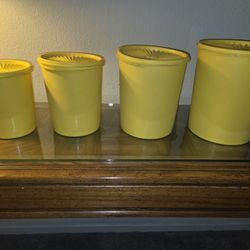 Vintage Nestable Tupperware Storage Containers