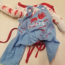 Horror Halloween Dog Outfit