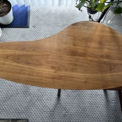 VINTAGE KIDNEY Bean SHAPED COFFEE TABLE