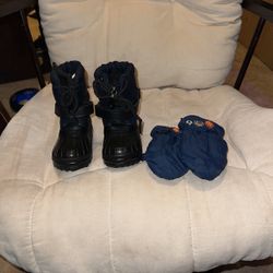 Kid Snow Boots Set 