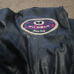 WU-Tang Leather Coat 