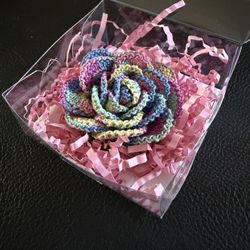 Mother’s Day Crochet Rose