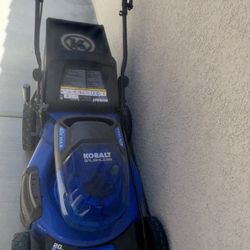Kobalt Electric Mower Set