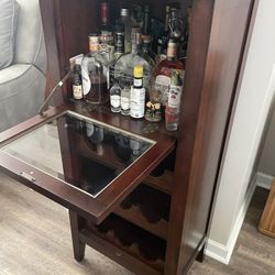 Wine Rack And Liquor Cabinet 