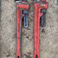PIPE WRENCH RIDGID 18” $ 40 Each