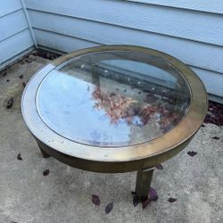 Metal - Glass Coffee Table