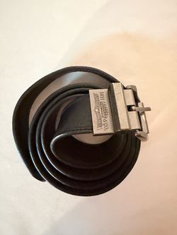 BIG AND TALL LEVI”S BELT IRREVERSIBLE BLACK AND BROWN SIZE 45-48 (2X)