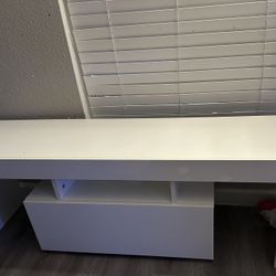 White TV Stand