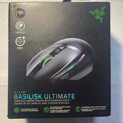 Razer Gaming Mouse ( Used ) With Charging Dock