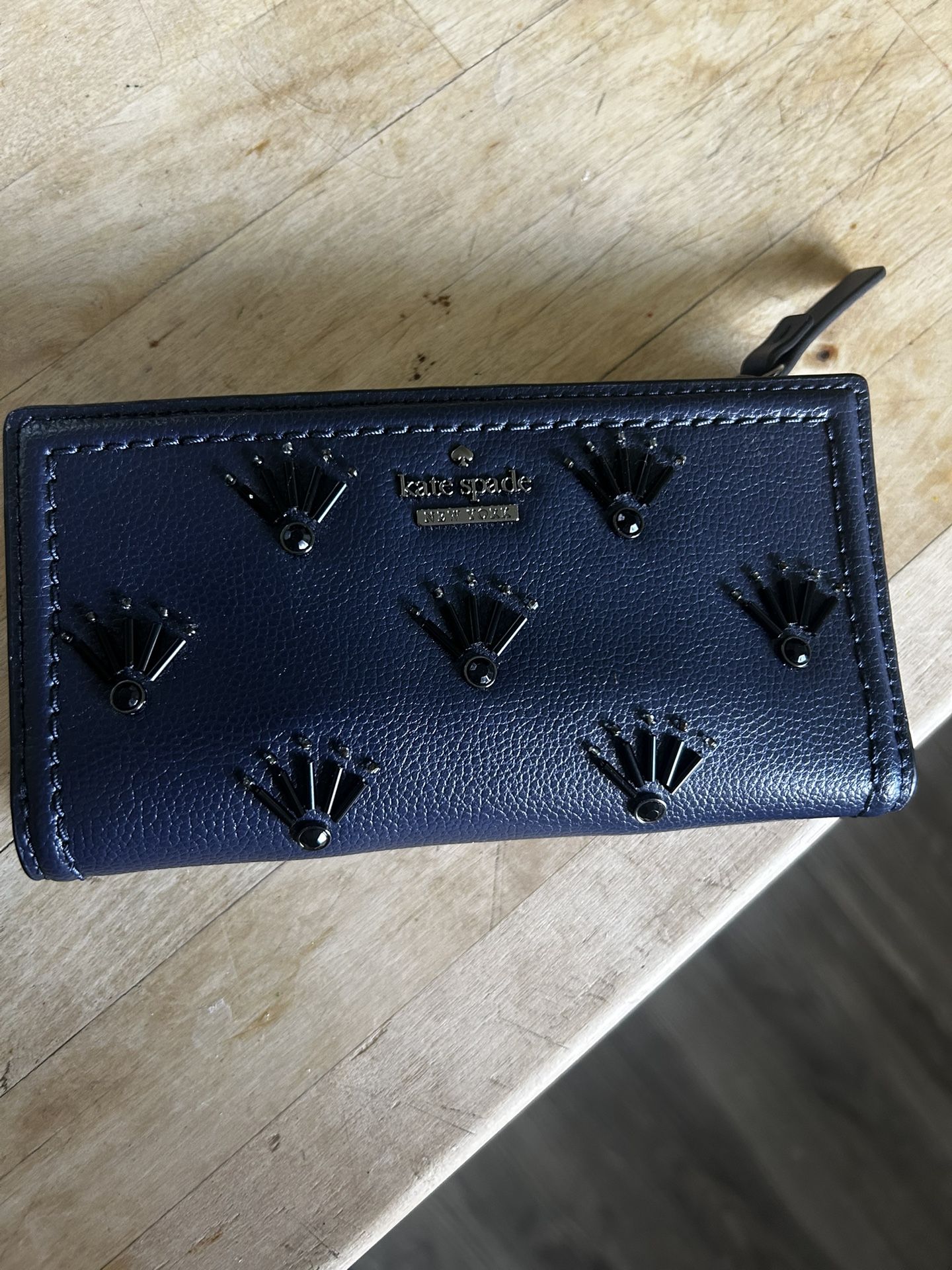 Brand New Kate Spade Embellished Wallet w/tags