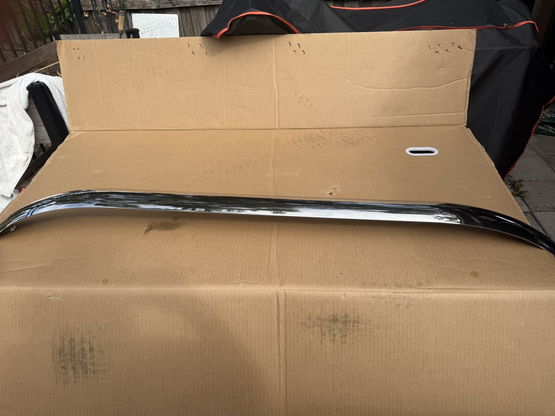 38-39 Chevy Car & Truck Stainless Steel No Holes Bumper