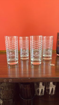 Four Glasses - Tequila Patron