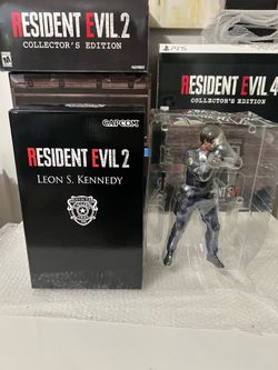 Resident Evil 2 Remake Leon Statue No Base